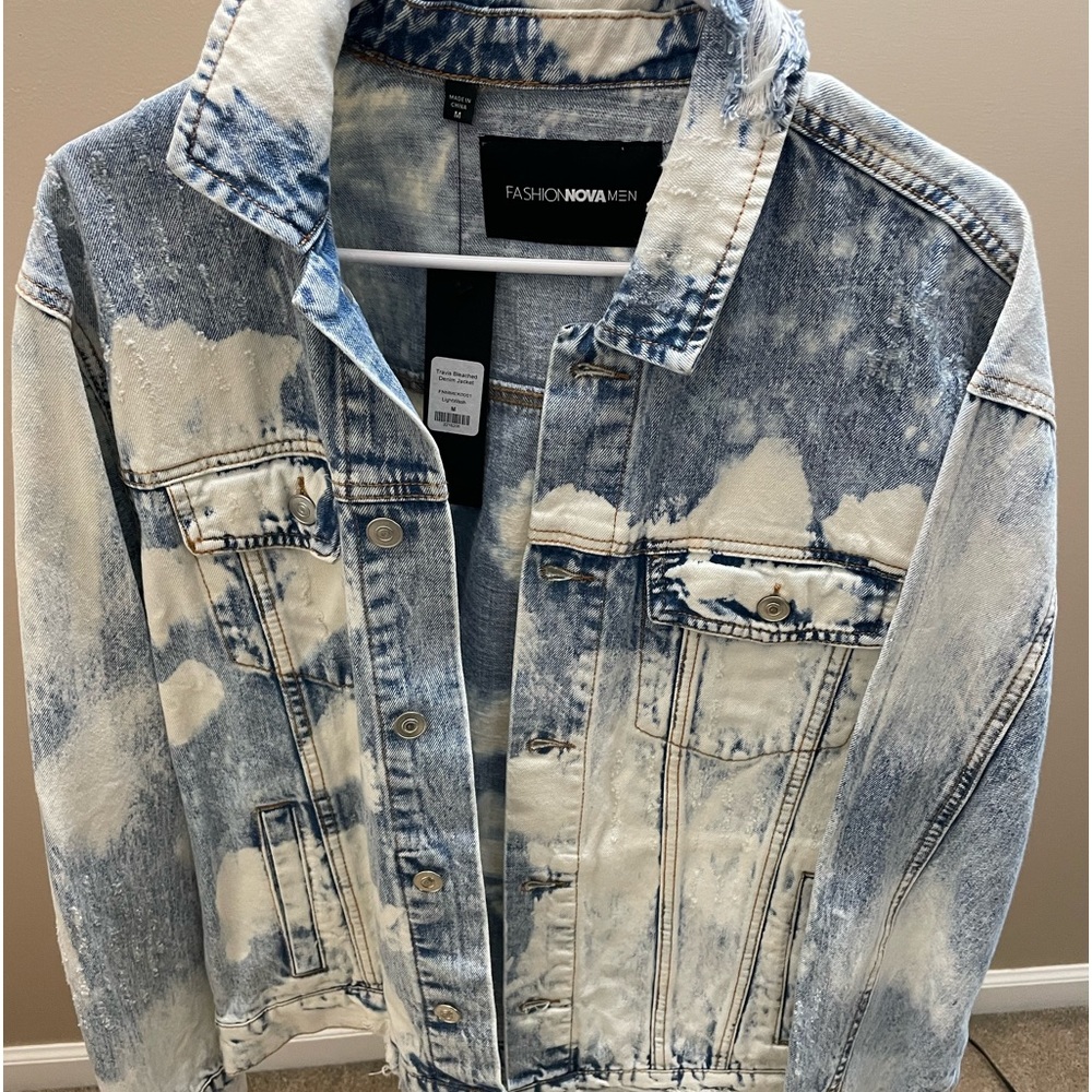 Acid Wash Jean Jacket